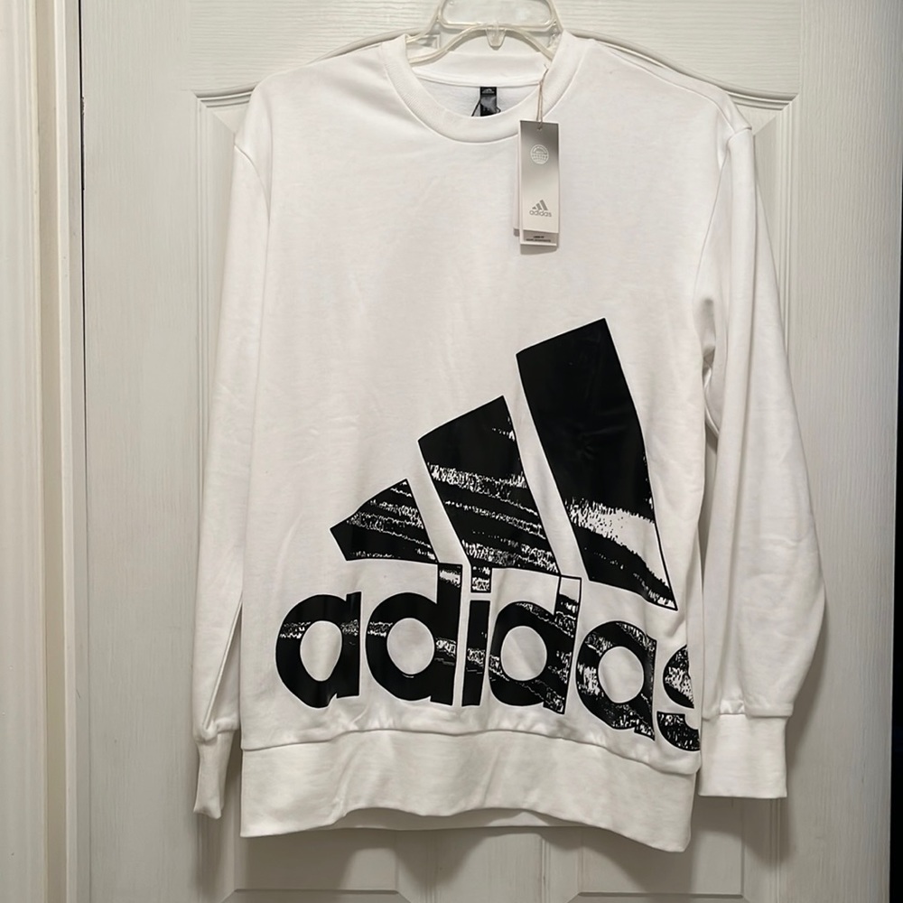 Adidas sweatshirt.